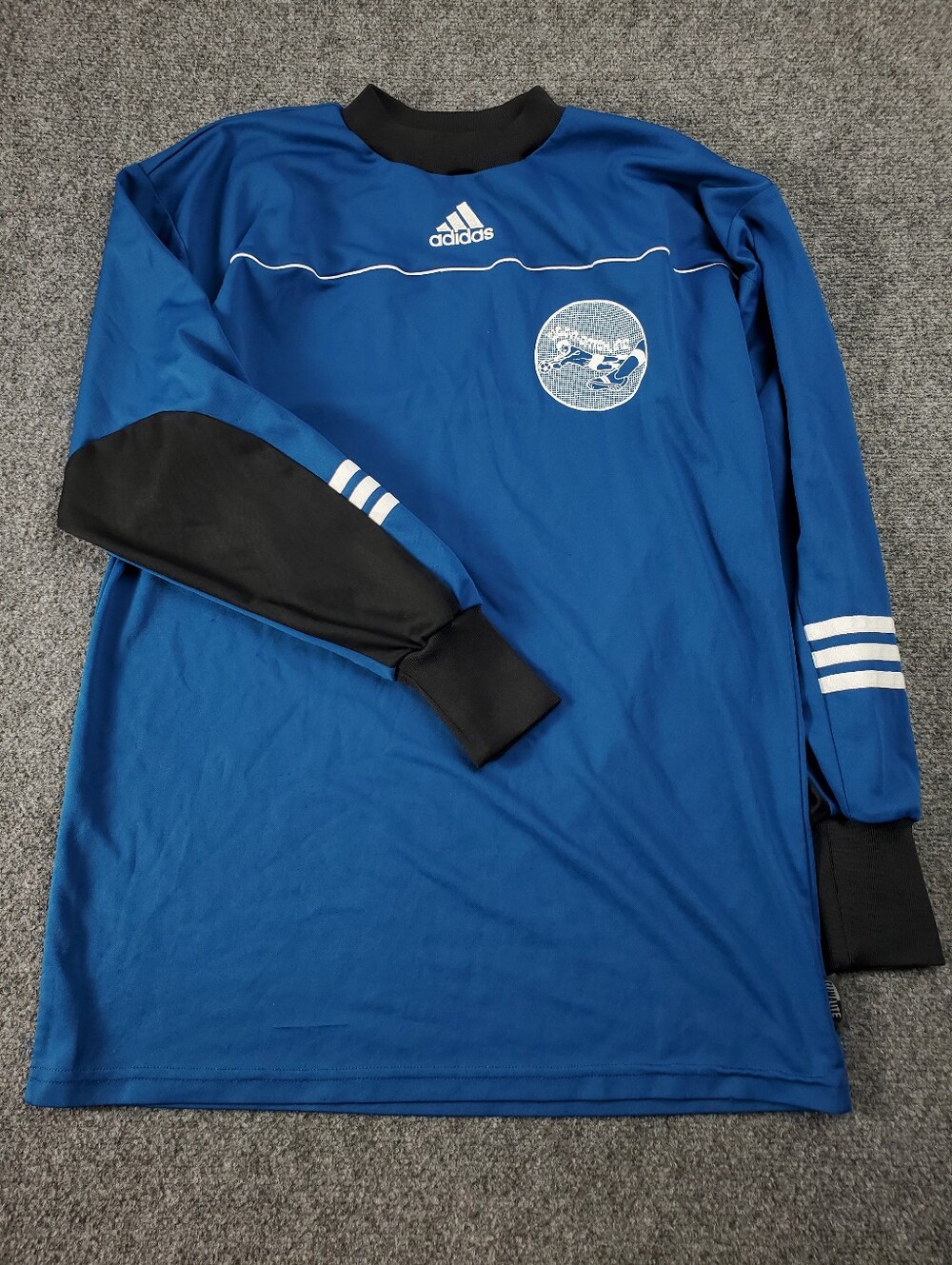 Vintage Adidas Soccer Goalkeeper Jersey Shirt Large Kick N Catch Goalie Camp